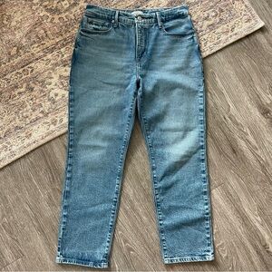 Good American Good Vintage Straight Leg Jeans